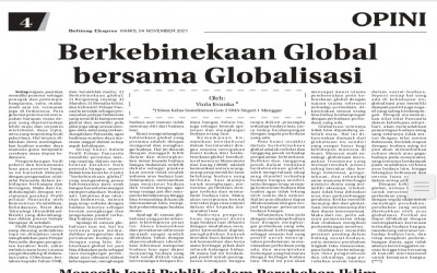 Berkebinekaan Global bersama Globalisasi